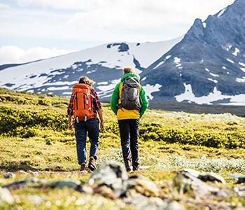 vandring i vackra jämtlandsfjällen