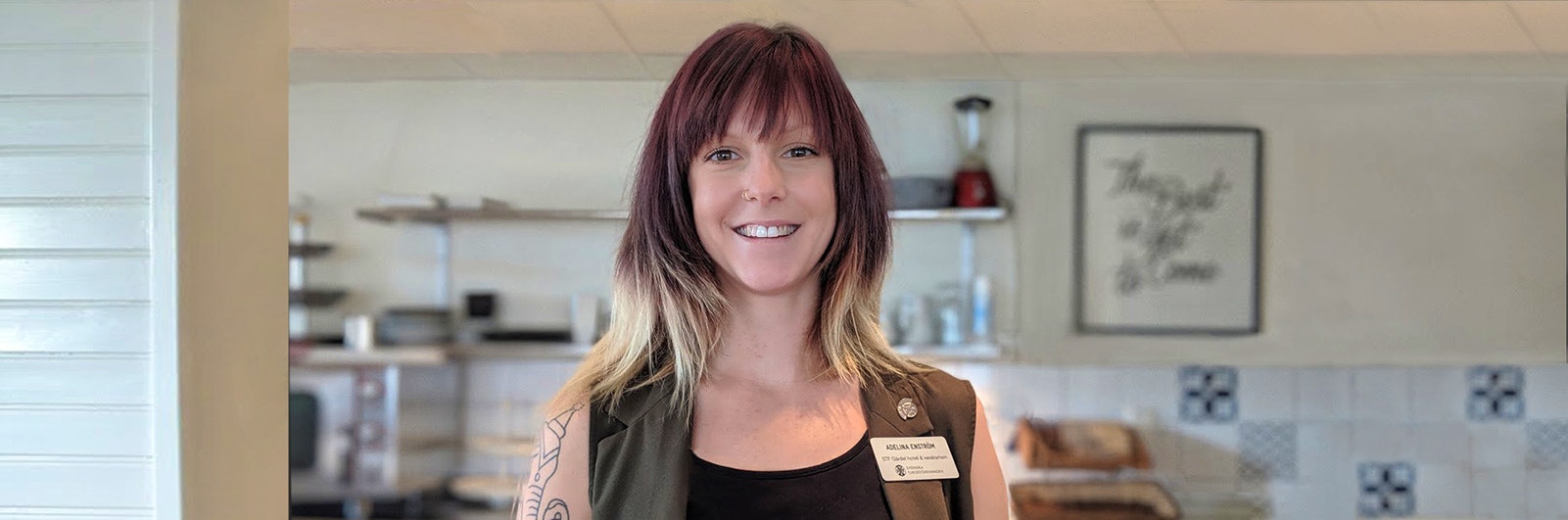 Adelina Enström från STF Gärdet
