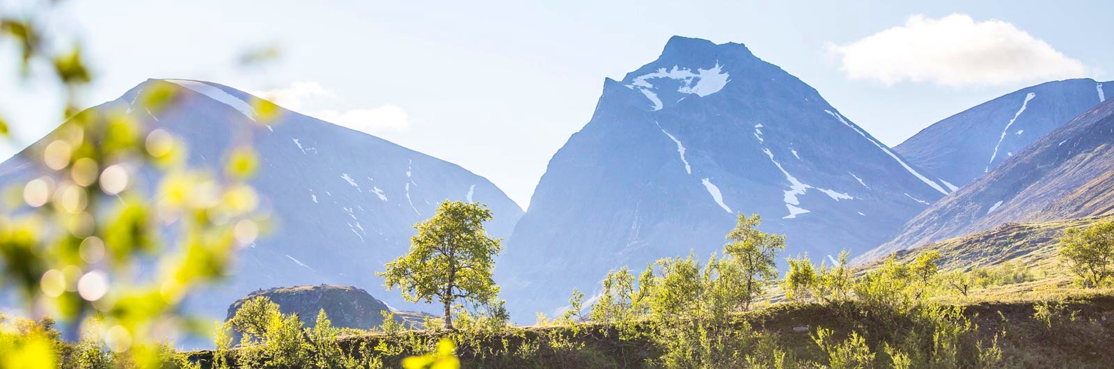 Högfjället Tuolpagorni vid Kebnekaise