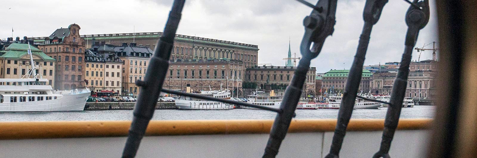 Utsikt från segelfartyget Af Chapman