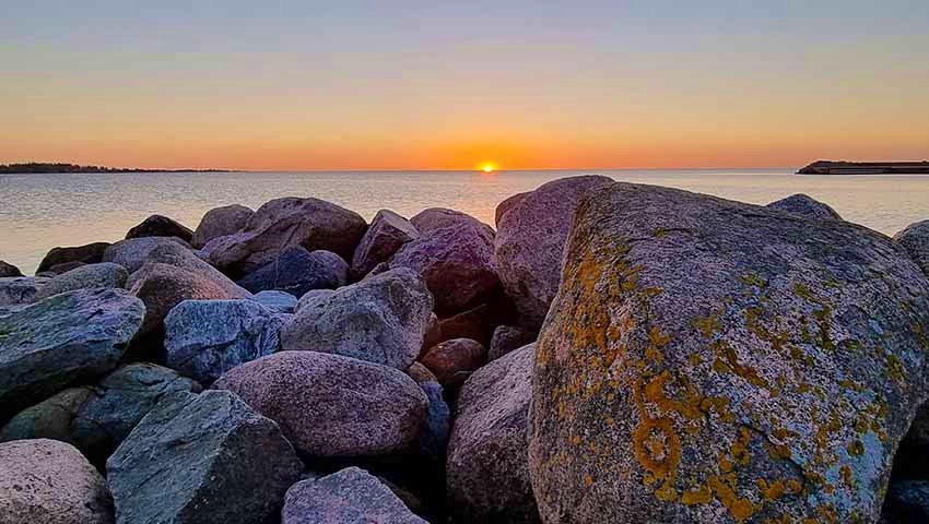 Solnedgång Öland