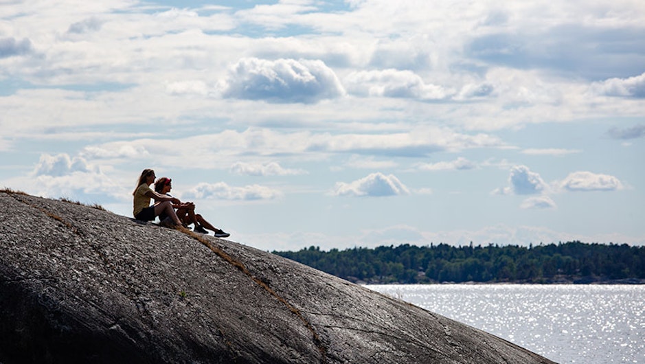 Klippa i Stockholms skärgård